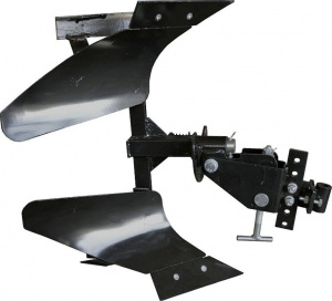 Plug de arat reversibil pentru motocultor, cu două trupițe LF-20