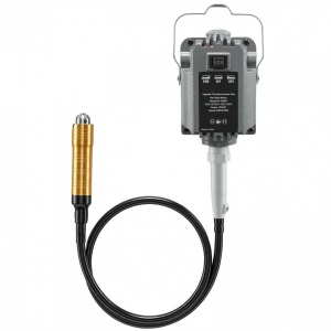 Polizor cu arbore flexibil si pedala, 1200 W, Turatie 30000 rpm, lungime ax 100 cm, 112 accesorii - Img 2
