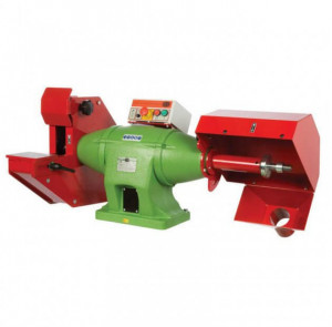 Polizor de banc combinat cu perie si disc 400 mm CA-8