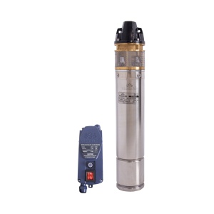 Pompa submersibila periferica, diametru 4", putere 1450 W, debit 3100 l/h, inaltime refulare 100 m