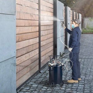 Rezervor de vopsit sub presiune, Capacitate 30 l, 4.8 Bar, Manometru, fara pistol, Agitator manual - Img 2