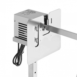 Rotisor electric pentru gratar Inox, max 60 kg, lungime de lucru 142 cm, putere 38 W, Inaltime reglabila 8 nivele - Img 2