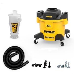 Separator de praf Dewalt Cyclone 23L Poly, furtun 2.1 m/48 mm - Img 3