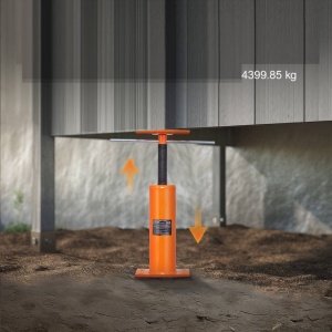 Set 2 cricuri de podea, Otel, 30.48-40.64 cm, Capacitate 4400 kg/buc - Img 2