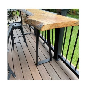 Set 2 picioare pentru masa bar, Vivatechnix KRO-1178, dimensiune 91x25/35x8 cm - Img 2