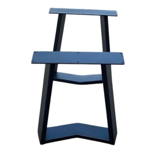 Set 2 picioare pentru mese, Vivatechnix KRO-1196, dimensiune 40x35 mm - Img 2