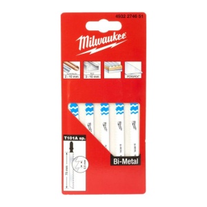 Set 5 panze pentru metal, T 101 A sp, 75x2.5 mm, MILWAUKEE® - Img 2