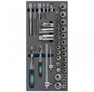 Set chei tubulare bihexagonale TM01/025, Fervi