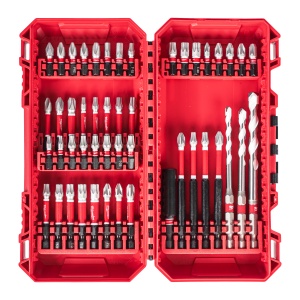 Set de 48 biti si burghie Shockwave, 4932492005 Milwaukee
