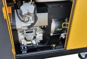 Stager YDE15000T Generator insonorizat 12kVA, 48A, 3000rpm, monofazat, diesel, pornire electrica - Img 2