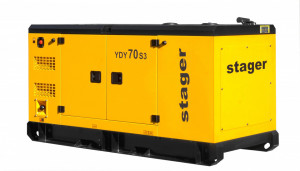 Stager YDY70S3 Generator insonorizat 70kVA, 89A, 1500rpm, trifazat, diesel - Img 5