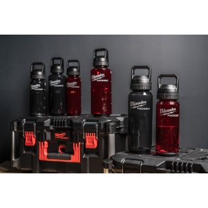 Sticla de plastic rosie PACKOUT™, 740ml, 4932498636 Milwaukee - Img 2
