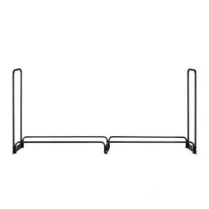 Suport de lemne pentru seminee, Vivatechnix 2570 × 360 × 1170 mm, Otel, Negru, Husa impermeabila - Img 4