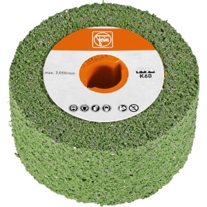 Tambur elastic de şlefuire, satinare, K60, D100x50, verde , 63721054010, Fein