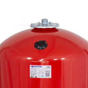 Vas de expansiune vertical cu suport Aquasystem VRV100, apa calda, volum 100 l, presiune max.8 bari - Img 3