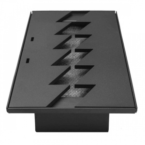 Arzator incastrabil, Bioetanol, 375 x 155 x 77 mm, Otel, Negru, pentru Interior/Exterior - Img 2