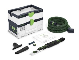 Aspirator mobil cu acumulator CLEANTEC CTMC SYS I-Basic, Festool