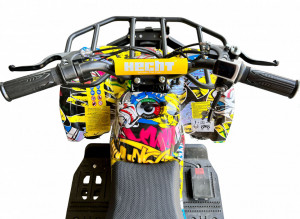 ATV electric pentru copii Hecht 56800 COMIC, 800 W, 20 km/h, capacitate 60 kg, display digital - Img 3