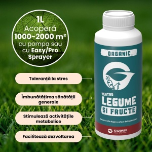 Biostimulator Organic Legume și Fructe pentru producții bogate și naturale, 100 ml, Gazonul - Img 3