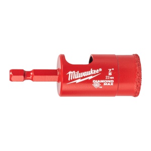 Burghiu diamantat Diamond Max™pentru placi ceramice, ¼" Hex, Ø22mm, 4932498349 Milwaukee