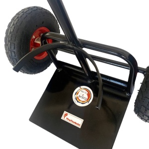 Carucior pentru transportat butelie gaz, Vivatechnix VMD-1028, max 60l, 56x40x117 cm - Img 7
