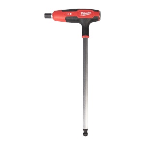 Cheie imbus cu maner in T Comfort Grip, Hex, 10mm, 4932498688 Milwaukee