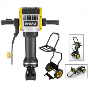 Ciocan demolator Dewalt D25981K, 2100 W, 62 J, prindere hexagonala 28 mm, cu carucior transport