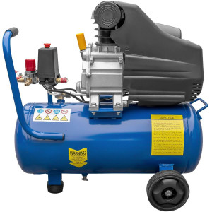 Compresor DKD XYBM24B putere 1.5 kW debit 180 l/min presiune 8 bari rezervor 24l si cuple rapide - Img 3