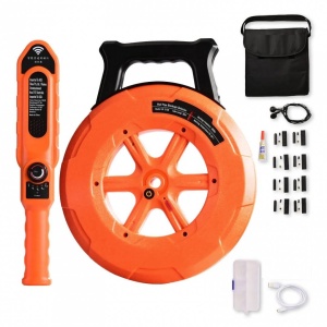 Detector blocaje pentru tevi, Lungime 30 m, IP67, Litiu-Ion, USB - Img 2