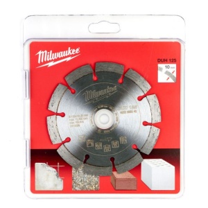 DISC DIAMANTAT DUH 125X 22.2 MM, MILWAUKEE® - Img 2
