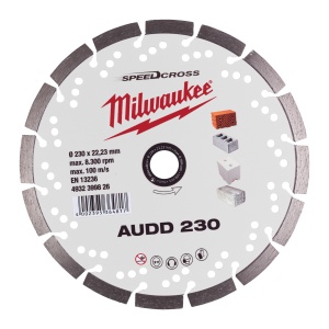 Disc diamantat Premium Speedcross AUDD, 230mm, 4932399826 Milwaukee