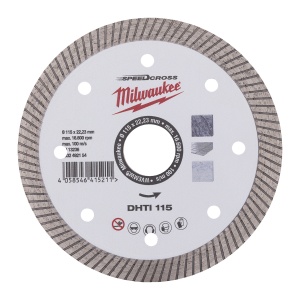 Disc diamantat Premium Speedcross DHTi, 115mm, 4932492154 Milwaukee