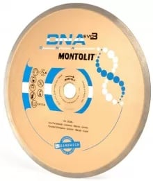 Disc Montolit CX300 pentru gresie portelenata/ceramica delicat/granit Ø 300 mm M25.4
