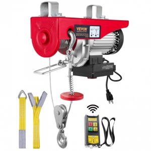 Electropalan 1450 W, Telecomanda WiFi, Inaltime max de ridicare 6/12 m, viteza 10 m/min, capacitate 400 / 800 kg - Img 2