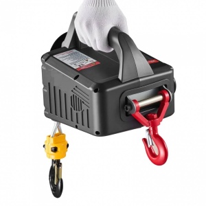 Electropalan portabil cu telecomanda 2 in 1, Orizontal/Vertical, 1500W, max 500 kg, Inaltime 7.6 m, Viteza 5 m/min - Img 2