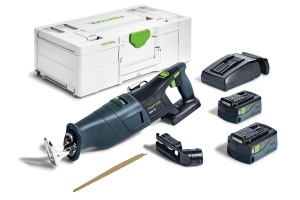 Ferăstrău sabie cu acumulator RSC 18 5,0 EB-Plus, Festool