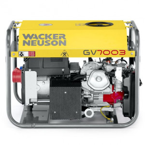 Generator de curent pe benzina Wacker Neuson GV7003A, portabil, trifazat, 6.0 kW - Img 2