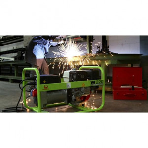 Generator portabil de curent si sudura Pramac W220, trifazat, 6.1 kVA, curent sudura 40-220 A - Img 3