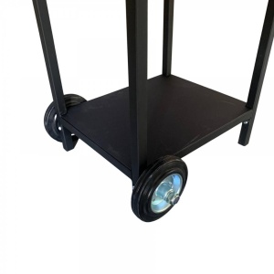 Gratar pe carbuni Vivatechnix VMD-1031, cu capac, 92x60x100cm, portabil, negru - Img 7