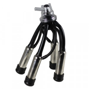 Grup de muls 160cc complet cu 4 mansoane si pahare din inox, Gardelina