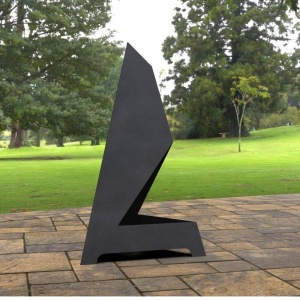 Incalzitor de terasa/gradina, Triangular Pyramid KRO-1071, Otel, Negru, 1200x700x700 mm, grosime 3 mm - Img 4