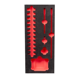 Inserție spumă goală 417x177mm pentru tubulare lungi 1/4", Milwaukee