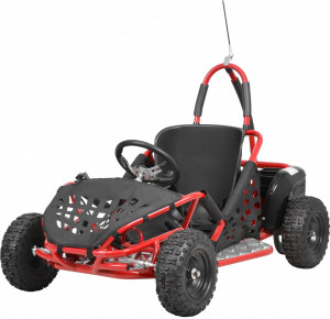 Masina Buggy Hecht 54812 RED cu acumulatori 48 V, 12 Ah, 1000 W, 35 km/h, autonomie 30 km - Img 6
