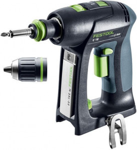 Masini de gaurit si insurubat cu acumulatori C 18-Basic-4,0, Festool - Img 2