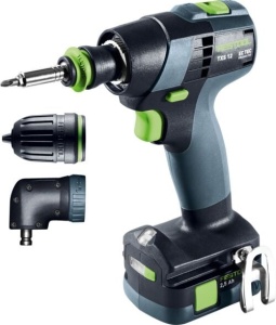 Masini de gaurit si insurubat cu acumulatori TXS 12 2,5-Set, Festool - Img 2