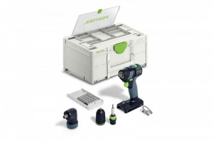 Masini de gaurit si insurubat cu acumulatori TXS 18-Basic-Set, Festool - Img 2
