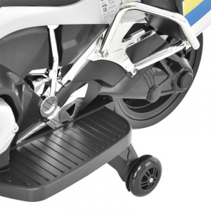 Motocicleta pentru copii Hecht bmw r1200rt police 7ah 12v 3-8 ani 3-6 km h - Img 3