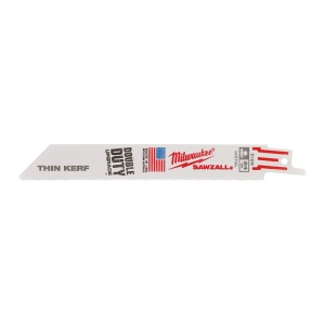 Panza sabie THIN KERF, metal, S922AF, 150mm, 25Tpi, 5buc, 48475186 Milwaukee