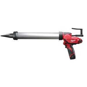 Pistol aplicare silicon M12 PCG 600A-201B, subcompact, 600 ml, forta 1780 N, 6 viteze, Milwaukee, cod 4933441670