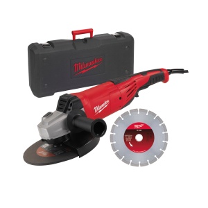 Polizor unghiular, model AG22-230E D-SET, 2.200W, 230mm Milwaukee